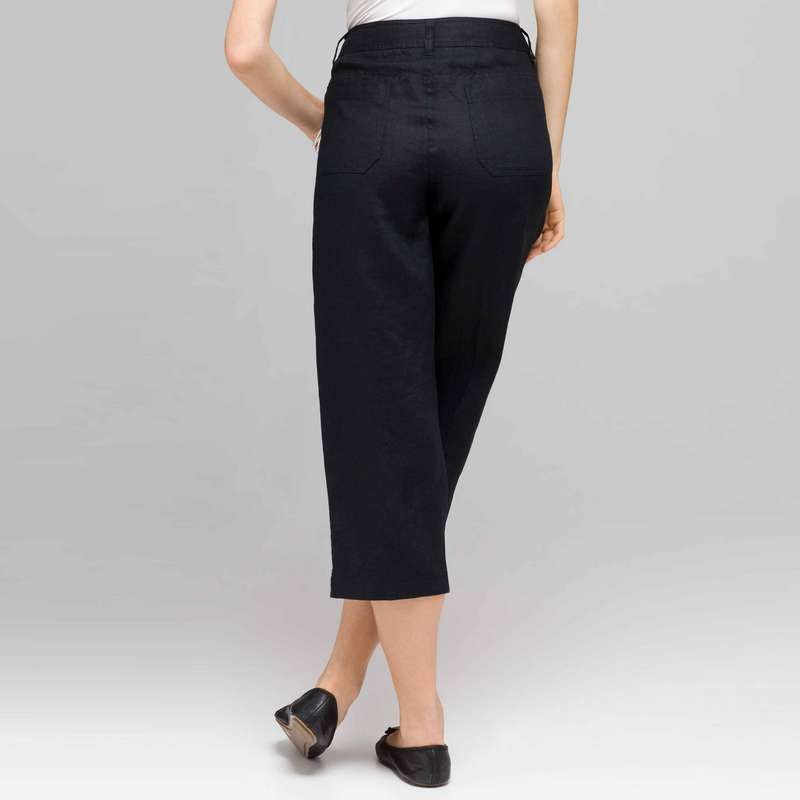 Pantalon 3/4 classique, Noir, large image number 1