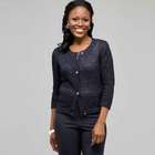 七分袖フロントボタンカーディガン, , small