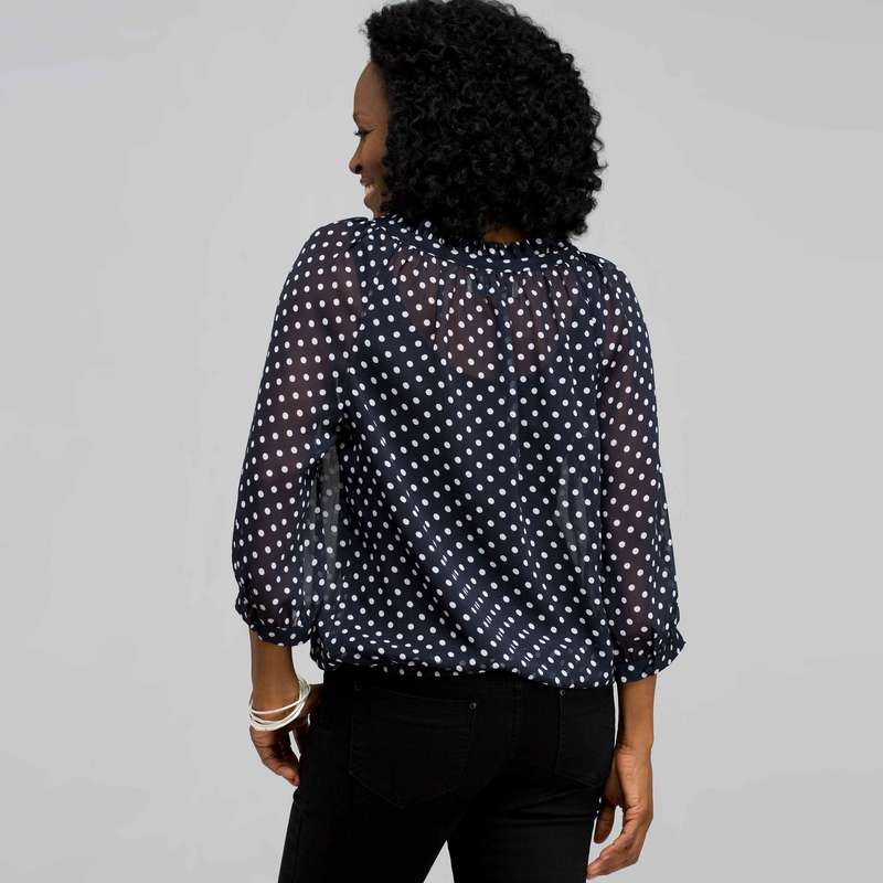 Ruffle Flounce Raglan Top, , large