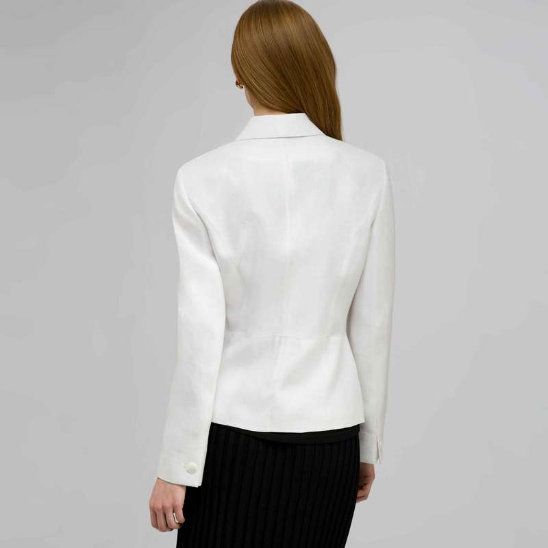 Two Button Notch Collar Jacket., , large