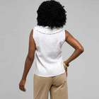 Camicia senza maniche con volant, , small