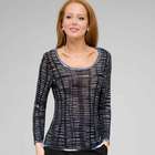 Top à encolure arrondie, , small