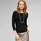 Pull côtelé et ceinturé à col bateau, , small