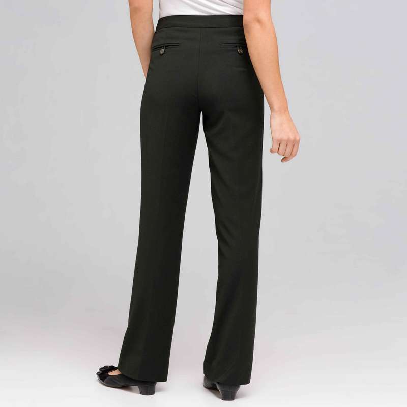 Flat Front Slim Pant, , large