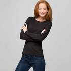 Top ras-de-cou à manches longues, , small