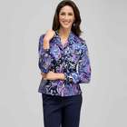 Paisley Notch Collar Button Down Shirt, , small