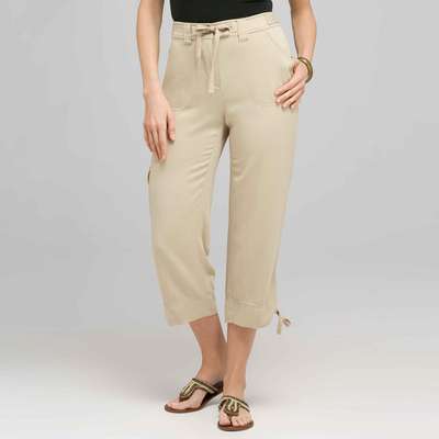 Capri Utility Pant., Birch, medium