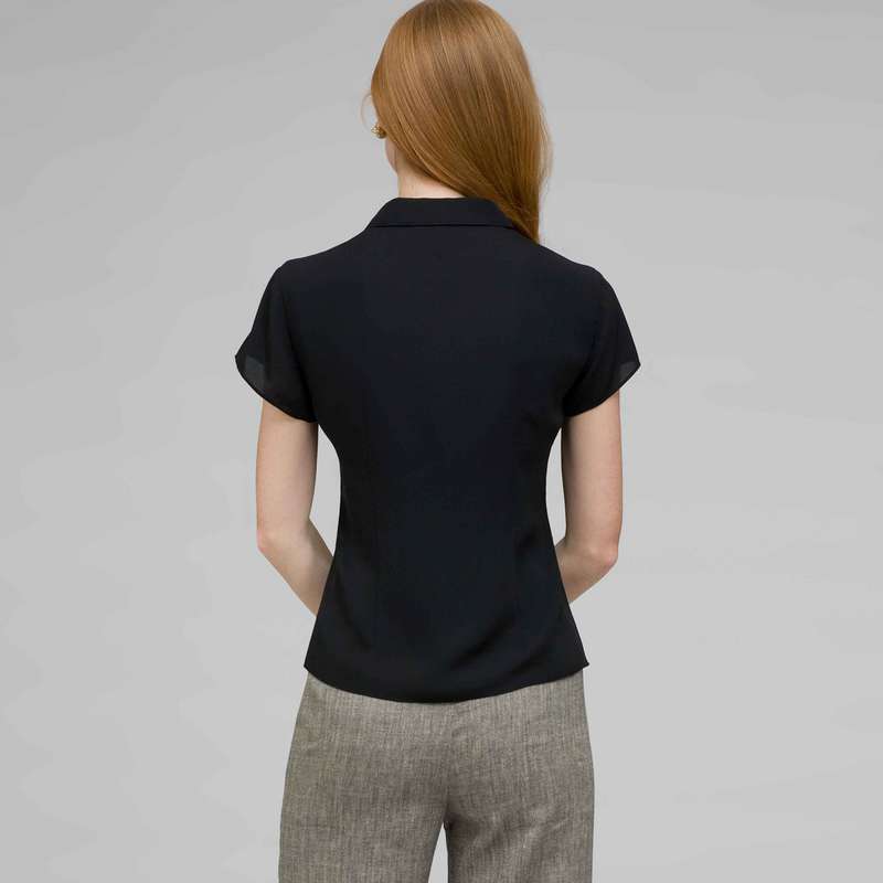 Must Have Washable No-Iron Georgette Blouse, , large