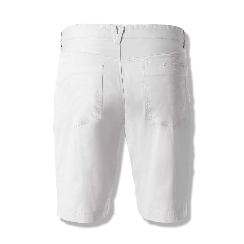 Short droit en coton, Blanc, large image number 1