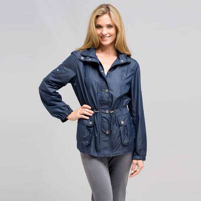 Giacca anorak, Blu marina, medium