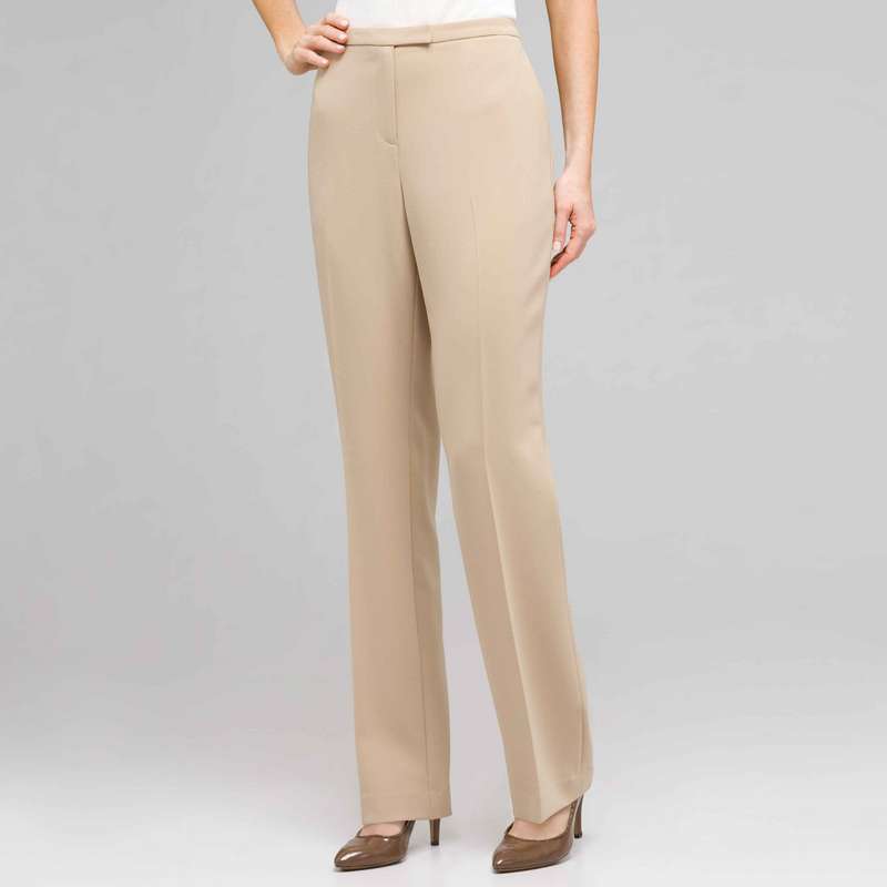 Pantaloni con gamba con la piega, Chino, large