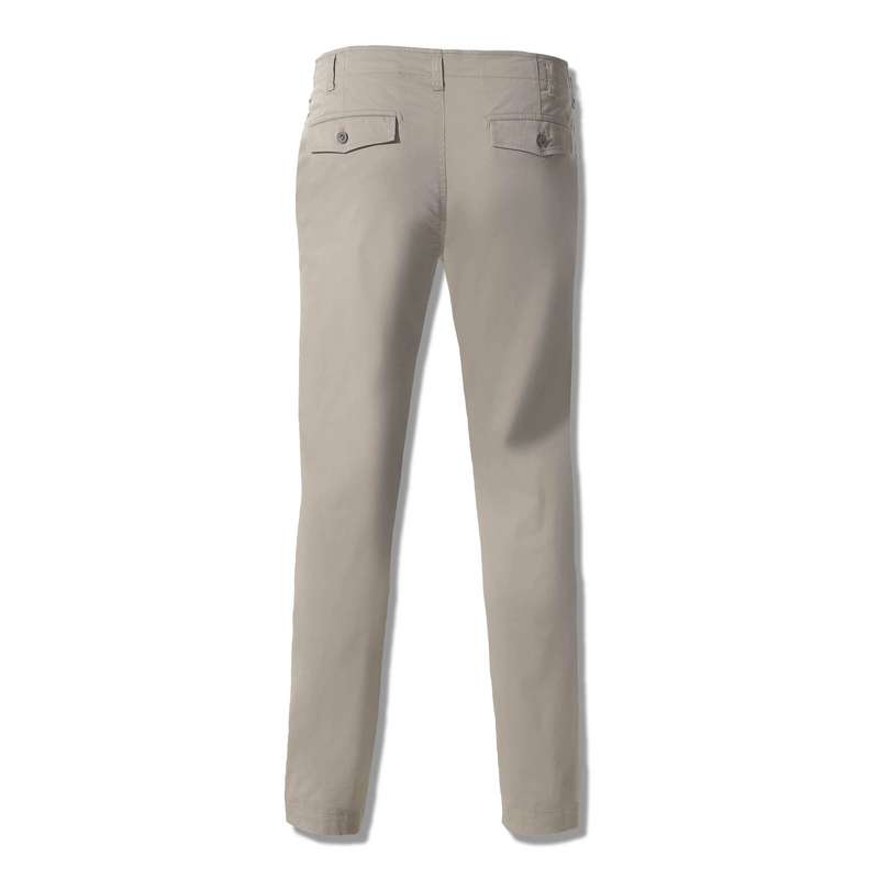 Pantalon en coton stretch, Marron, large image number 0