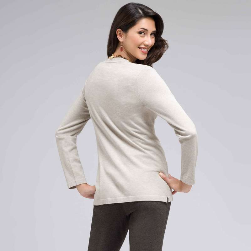 Long Sleeve Cardigan, , large