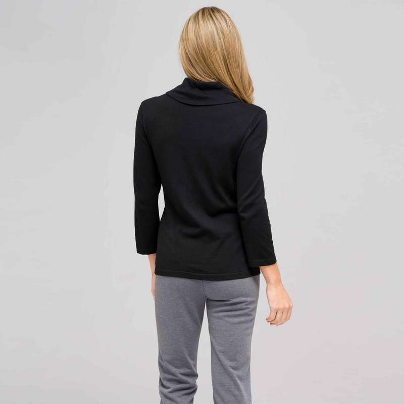 Cowl Neck Sweater, , large