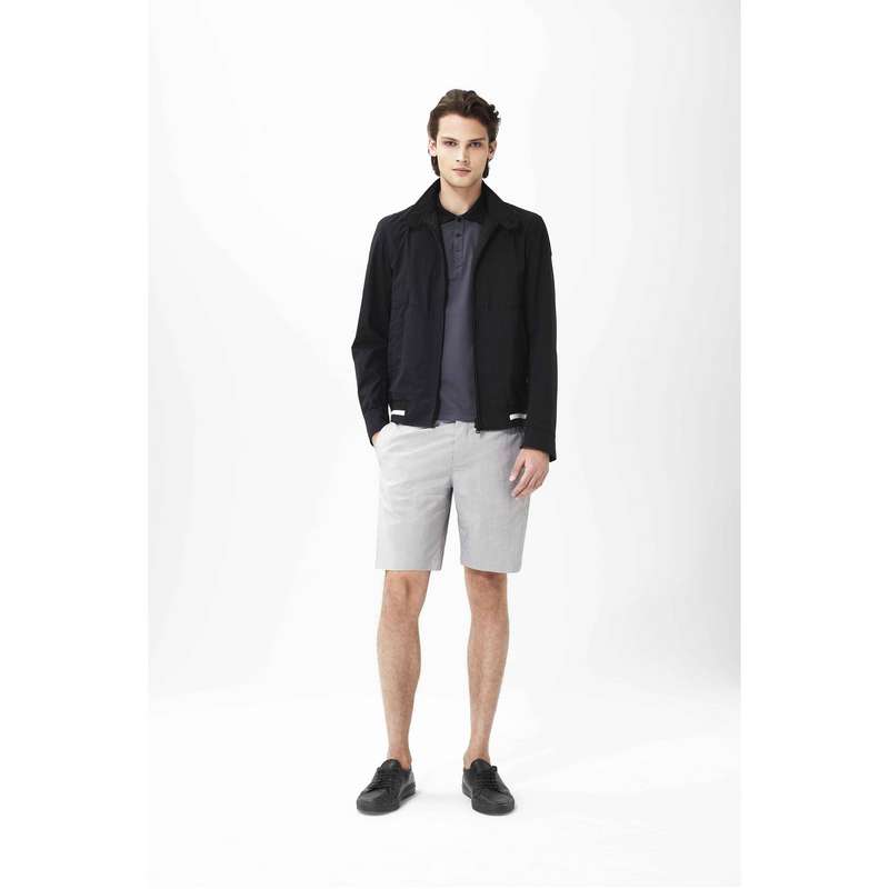 Straight Fit Shorts With Button Closure, , large