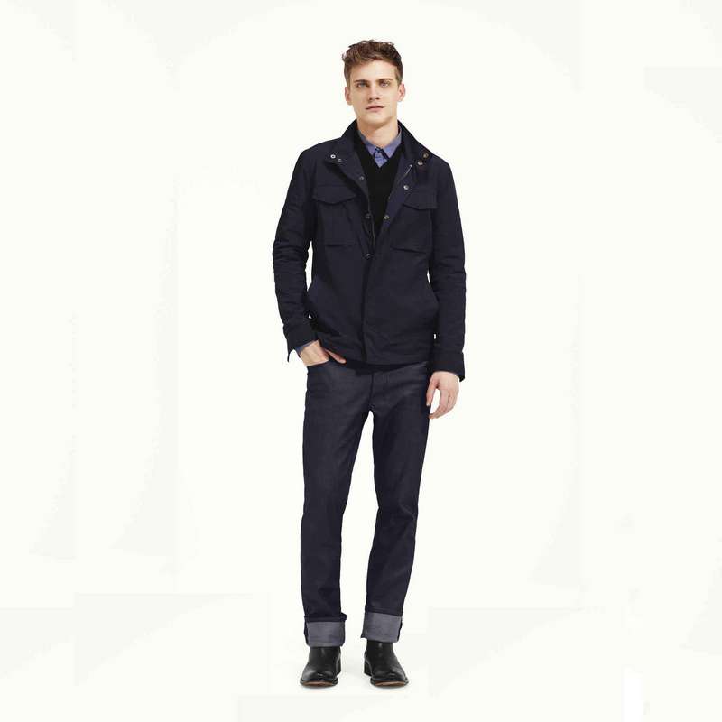 Refined Denim Pants, , large