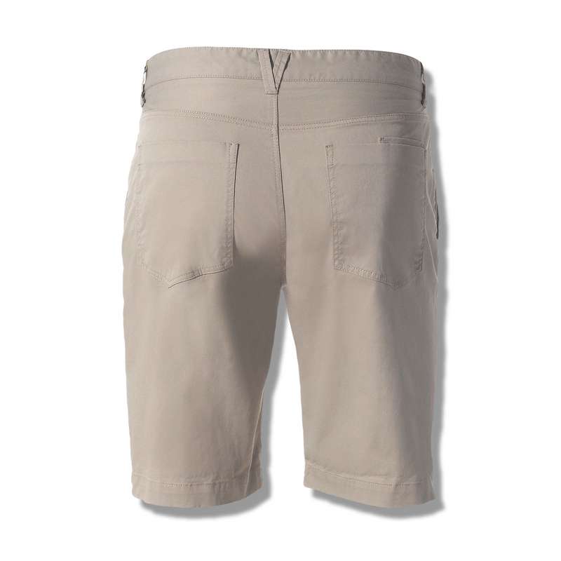 Short droit en coton, Beige, large image number 1