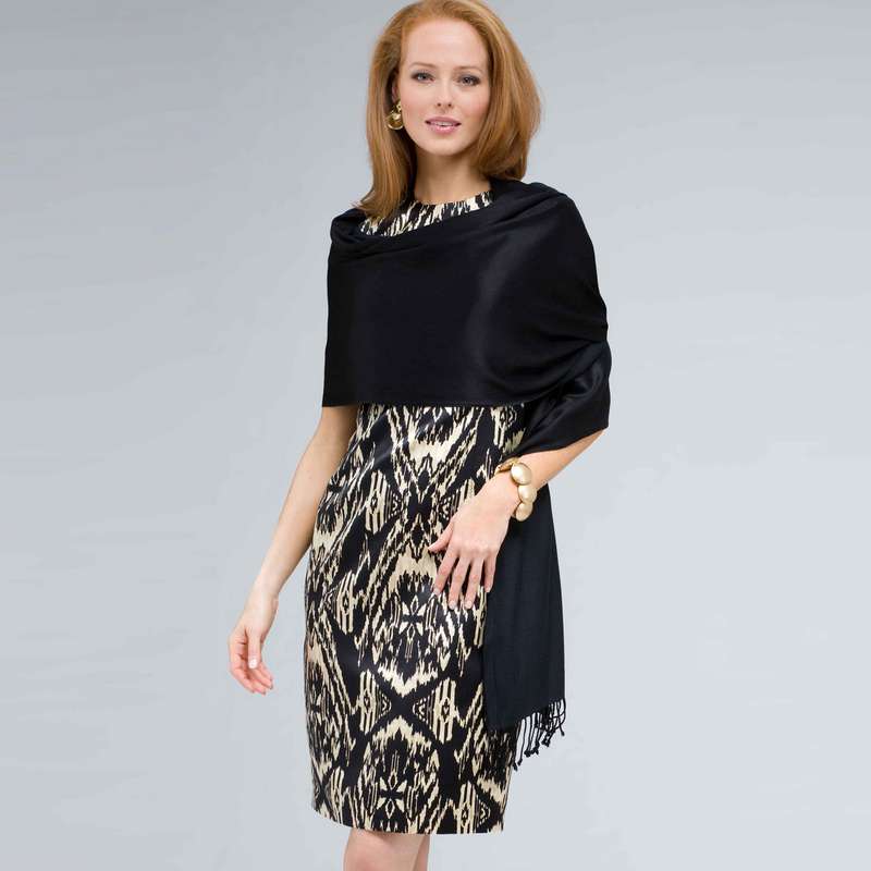 &Eacute;tole classique, Noir, large image number 0