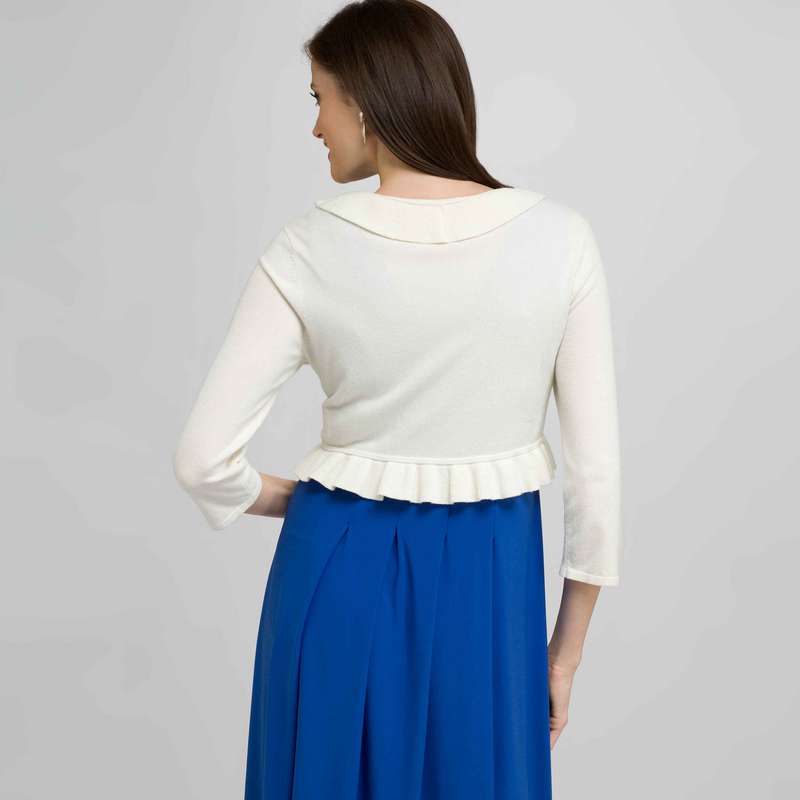 Ruffle Cardigan, , large