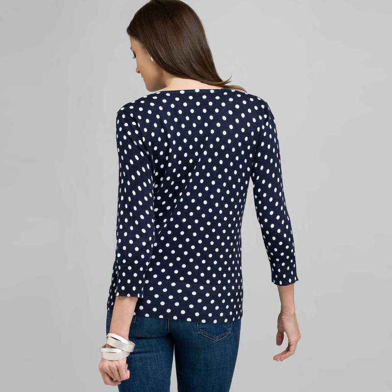 Polka Dot Cardigan, , large