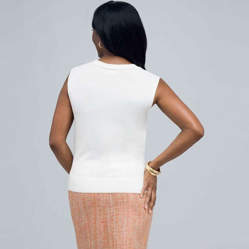 Scoop Neck Shell., , large